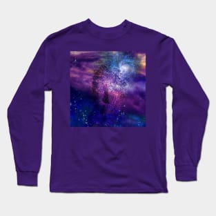 Mask in space Long Sleeve T-Shirt